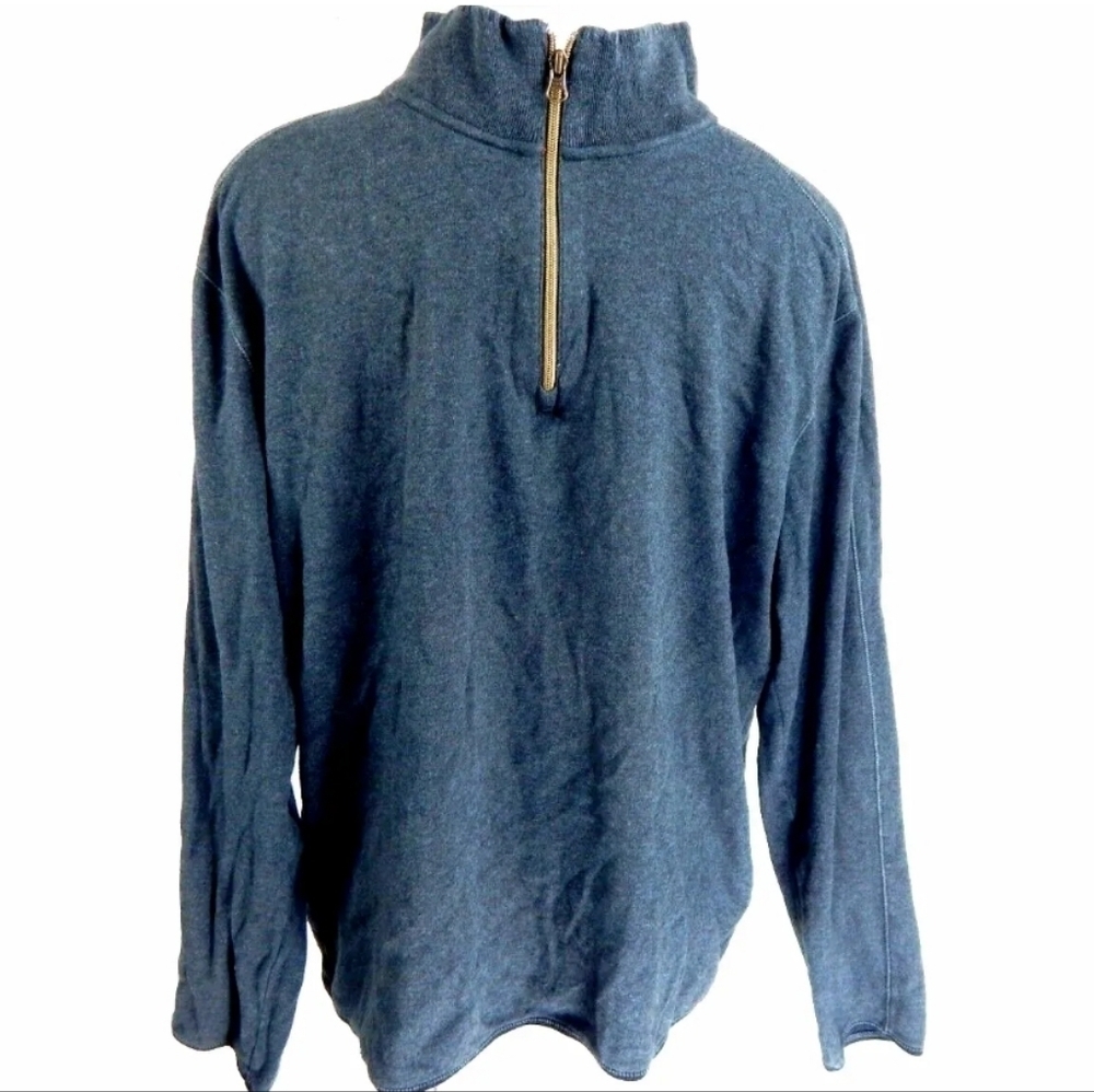 Robert Graham Quarter Zip Pullover Sweatshirt